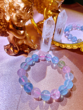 Load image into Gallery viewer, 11.5mm Natural Macaron Morganite Bracelet