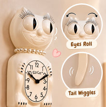Load image into Gallery viewer, White Lady Kit Cat Klock
