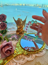 Load image into Gallery viewer, 9.6mm Rare Natural Rainbow Tourmaline Bracelet