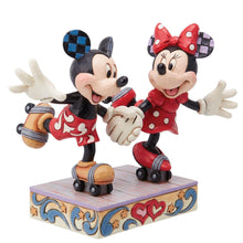 Load image into Gallery viewer, Mickey & Minnie Roller Skating