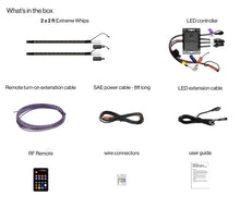 Load image into Gallery viewer, Extreme Whip Kit Qty 2 x 2ft plus LEDCast Controller