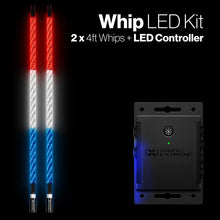 Load image into Gallery viewer, Extreme Whip Kit Qty 2 x 4 ft plus LEDCast Controller