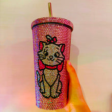 Load image into Gallery viewer, Cartoon Rhinestone Thermal Cup (475ml)
