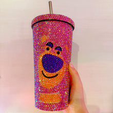 Load image into Gallery viewer, Cartoon Rhinestone Thermal Cup (475ml)
