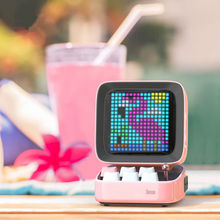 Load image into Gallery viewer, Divoom Ditoo-mic Retro Pixel Art Game Bluetooth Speaker