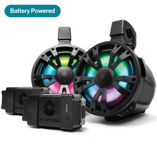 Load image into Gallery viewer, ExtremeTower Speakers TB8 - 2 Battery Powered Bluetooth Amplified Tower Speakers