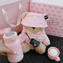 Load image into Gallery viewer, HotPlus Teddy Plushie Water Bottle Set
