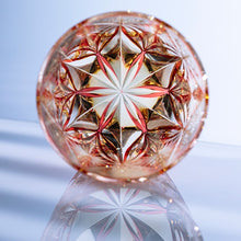 Load image into Gallery viewer, Kagami Whiskey Glass T755-3005-WUA, Edo Kiriko Kasaneirome “Kirara”