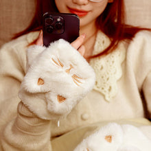 Load image into Gallery viewer, Cat Meow Handwarmer Gloves
