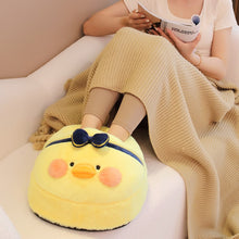 Load image into Gallery viewer, Yellow Ducky Foot Massager Warmer