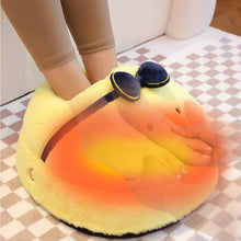 Load image into Gallery viewer, Yellow Ducky Foot Massager Warmer
