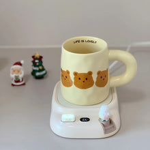 Load image into Gallery viewer, Polar Bear Heating Coaster