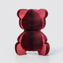 Load image into Gallery viewer, LUCKYSCENE Paper Foldable Teddy Bear
