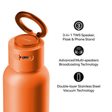 Load image into Gallery viewer, Momax 1-Vibe Bottle Magnetic Wireless Speaker Flask