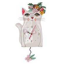 Load image into Gallery viewer, Pretty Kitty Clock