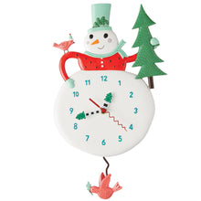 Load image into Gallery viewer, Snowy Joy Clock