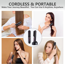 Load image into Gallery viewer, Cordless Hair Straightener Brush
