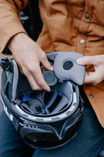 Load image into Gallery viewer, EcoPucks Wired Helmet Audio with Push-to-Talk Zello Walkie Talkie