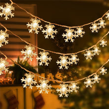 Load image into Gallery viewer, LED Snow Flake Light
