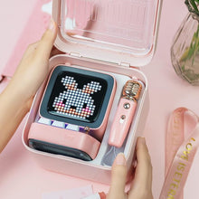 Load image into Gallery viewer, Divoom Ditoo-mic Retro Pixel Art Game Bluetooth Speaker
