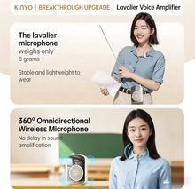 Load image into Gallery viewer, Kinyo M10 Voice Amplifier with Bluetooth Lapel Microphone
