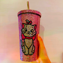 Load image into Gallery viewer, Cartoon Rhinestone Thermal Cup (475ml)
