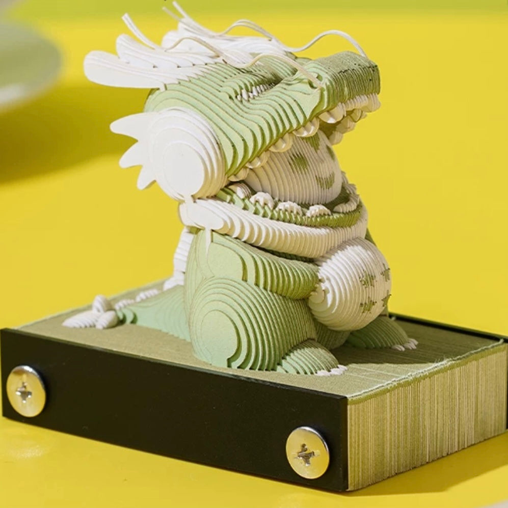 3D Calendar Year of the Dragon