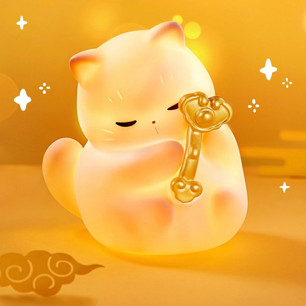 Ruyi Lucky Cat Night Lamp
