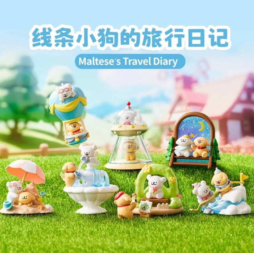 Maltese's Travel Diary Blind Box