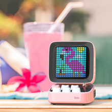 Load image into Gallery viewer, Divoom Ditoo-mic Retro Pixel Art Game Bluetooth Speaker
