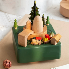 Load image into Gallery viewer, Wooden X&#39;mas Music Box
