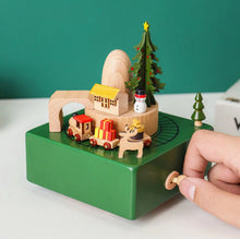 Load image into Gallery viewer, Wooden X&#39;mas Music Box
