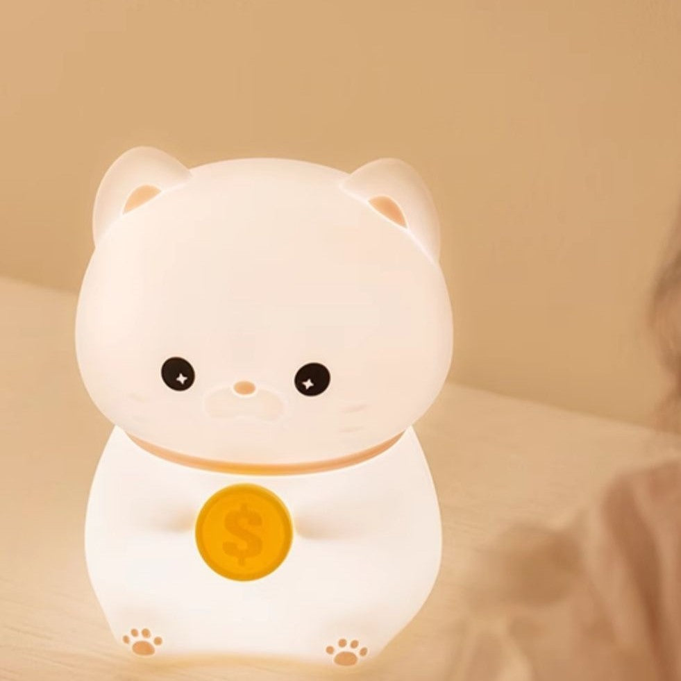 Lucky Cat Night Light