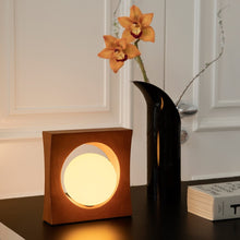 Load image into Gallery viewer, MOREOVER Luna Cherrywood Table Lamp
