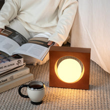Load image into Gallery viewer, MOREOVER Luna Cherrywood Table Lamp
