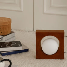 Load image into Gallery viewer, MOREOVER Luna Cherrywood Table Lamp
