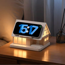 Load image into Gallery viewer, Aurahome White Noise Lamp with Wireless Charger
