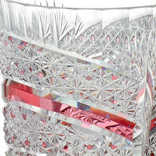 Load image into Gallery viewer, Kagami A pair of Whiskey Glasses, Edo Kiriko “Chrysanthemum Basket Weave &amp; Fish scales” NO.- TPS685-2524-AB
