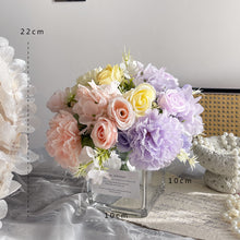Load image into Gallery viewer, Artificial Flower with Clear Vase
