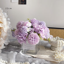 Load image into Gallery viewer, Artificial Flower with Clear Vase
