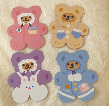 Load image into Gallery viewer, Cute Bear Greeting Card
