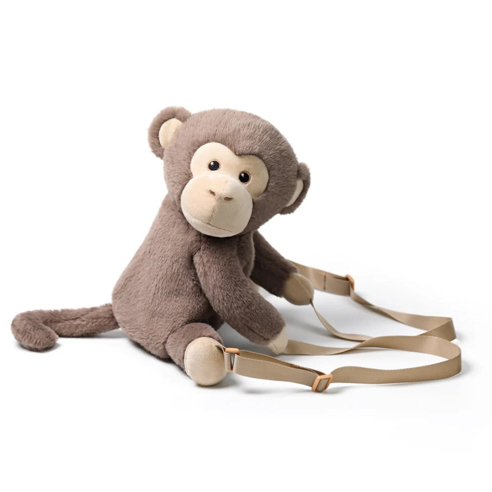McHugs Brown Monkey Backpack
