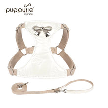 Load image into Gallery viewer, Puppytie Pet Harness and Leash Set (Bow Mark)
