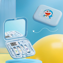 Load image into Gallery viewer, ROCK Doraemon Multifunctional Data Cable Storage Box
