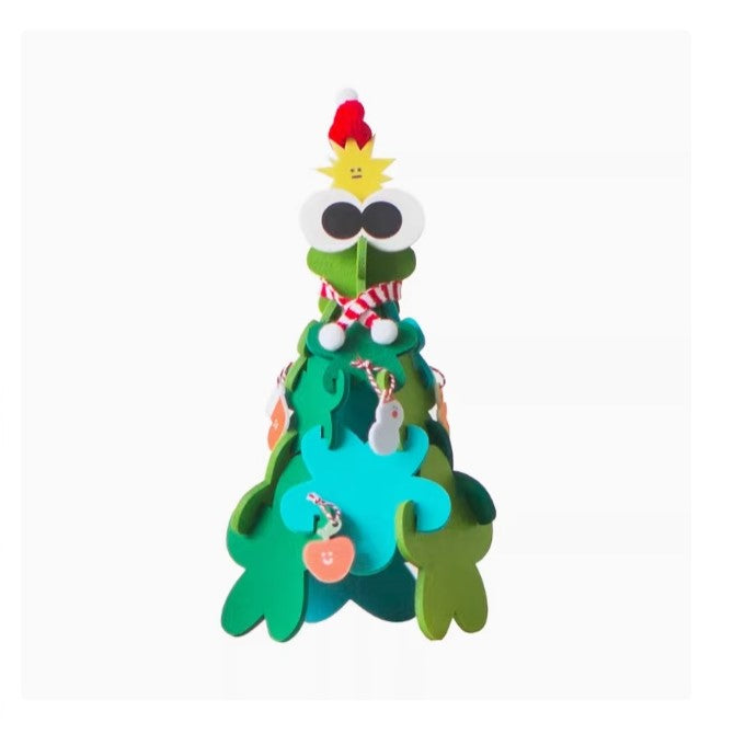 DIY Felt X'mas Tree
