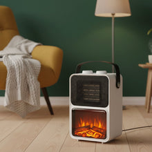 Load image into Gallery viewer, Warmth Portable Electric Fireplace Heater
