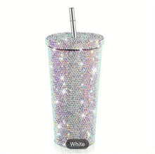 Load image into Gallery viewer, Rhinestone Thermal Cup (475ML)
