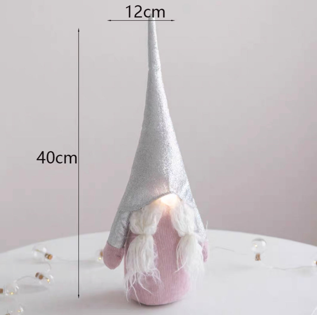 Hromeo Santa Decor Silver