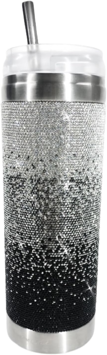 Jacqueline Kent Tumbler Crystal Black Ombre