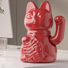 Load image into Gallery viewer, Porcelain Lucky Cat Decor
